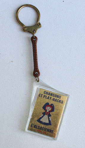 Porte cles publicitaire - cles,