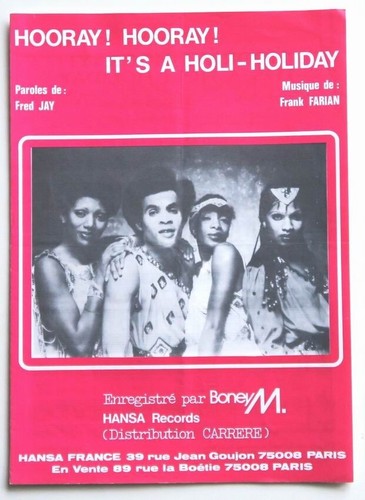 Partition vintage sheet music
