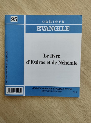 Cahiers evangile le livre - cahiers,