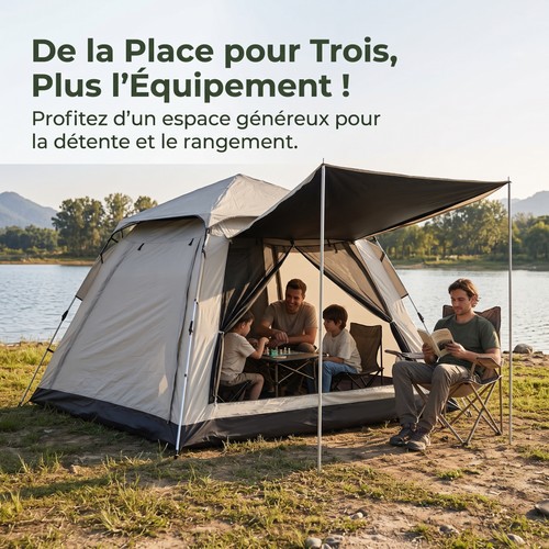 Abri camping personnes - de, 3
