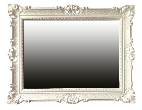 Miroir mural blanc - miroir,