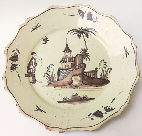 Assiette faience saint - faience,