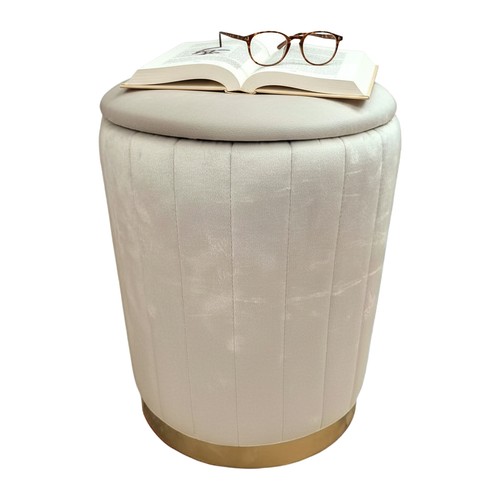 Tabouret velours pouf de - velours,,
