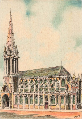 Caen eglise saint pierre - caen,