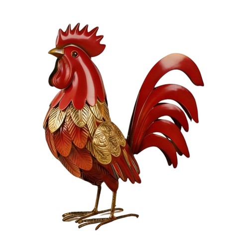 Statue coq figurine - statue, coq,