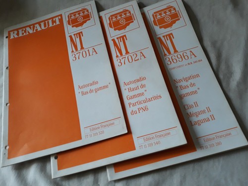 Manuels renault autoradio - manuels, :