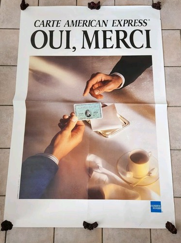 Affiche originale publicitaire - originale,