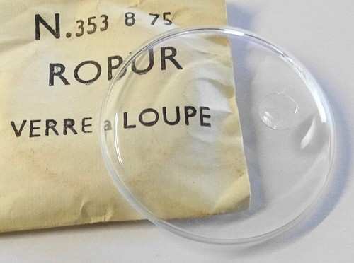 Verre pour montre - verre, a