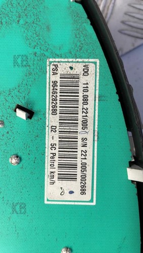 Compteur peugeot 407 phase - 407, 1