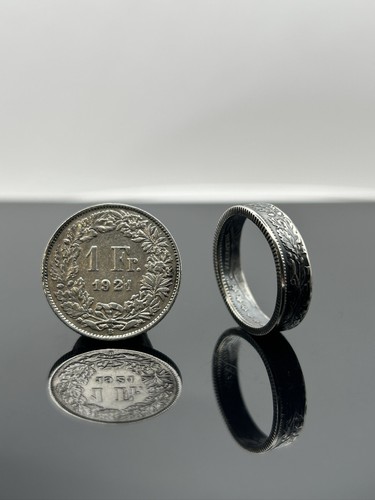 Bague pièce monnaie 1 - bague,