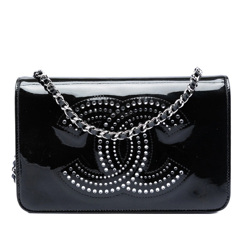 Chanel cuir verni - cuir,