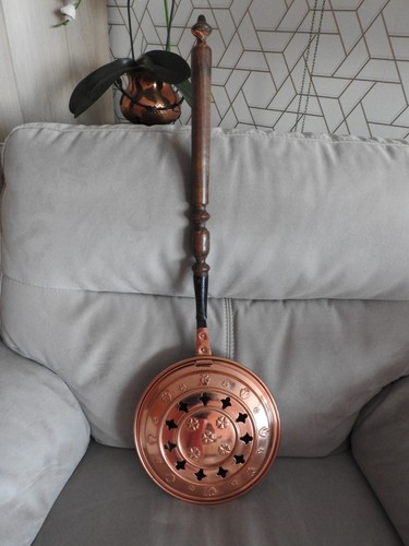 Ancienne bassinoire chauffe - bassinoire,
