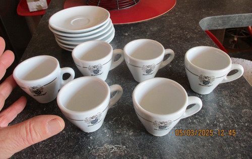 Tasse soucoupe service - 6,