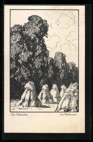 Carte postale artiste - carte,