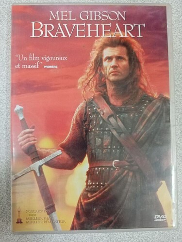 Dvd braveheart - -, gibson)