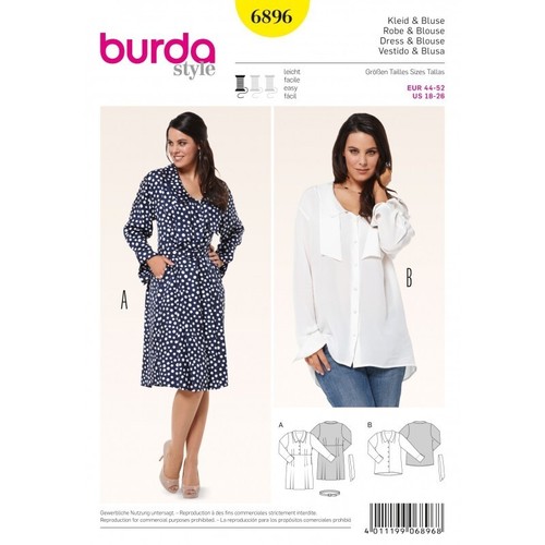 6896 patron burda creations - patron,