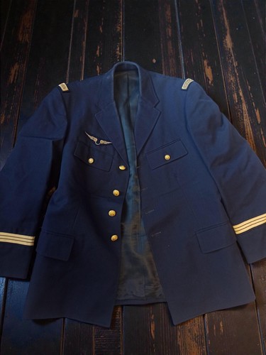 Veste officier aviateur bleu
