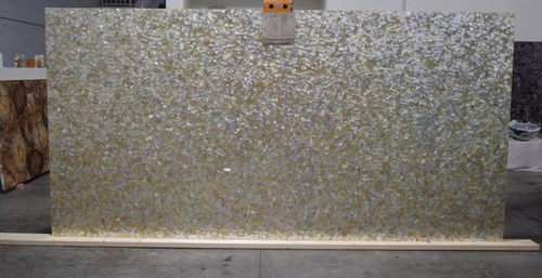 Luminous center table gold - center,