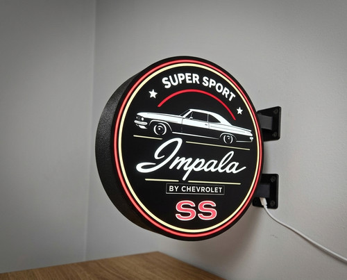 Enseigne chevrolet impala - chevrolet,