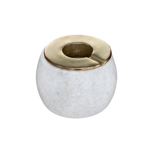 Cendrier rond marbre edi - cendrier,