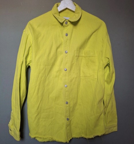 Veste jean zara jaune 36 - veste,