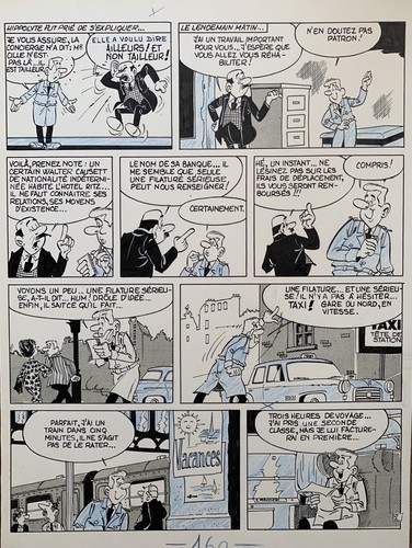Planche originale dufranne - planche, de