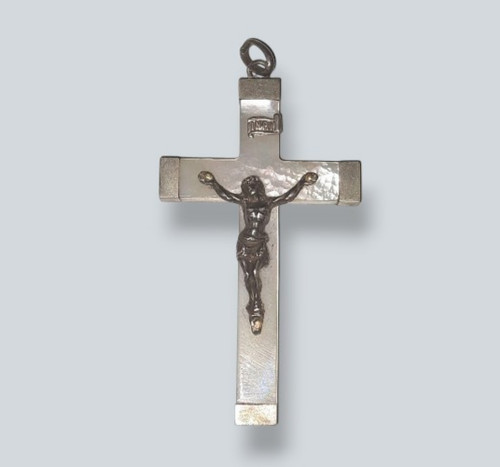 Croix religieuse nacre - croix,