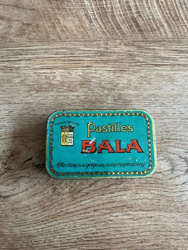 Ancienne boite publicitaire - ancienne,