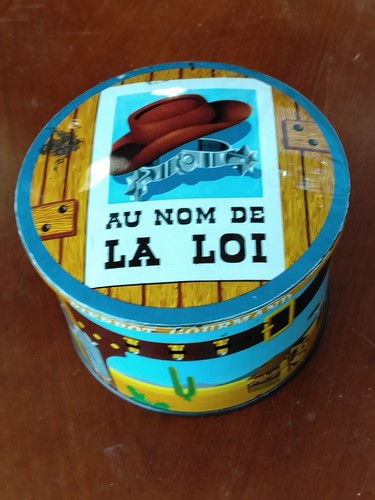 Boite métal publicitaire - publicitaire, au