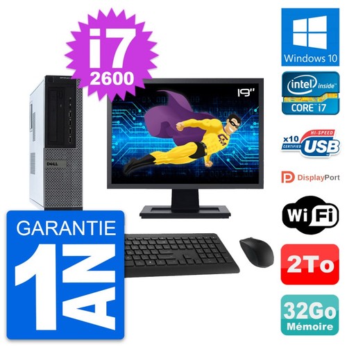 Dell 990 ecran intel - dt,