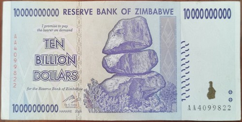 Billet 000 - billet, 10.000.000.000