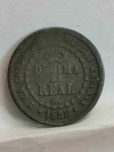 Decima real 1853 - decima, de