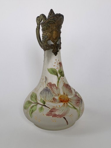 Aiguière verre émaillée - en,
