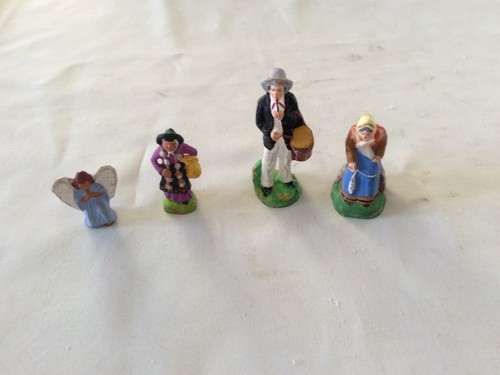Lot anciens santons 2 - 4,