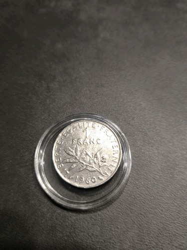 Piece numéro 1 franc - numéro, de