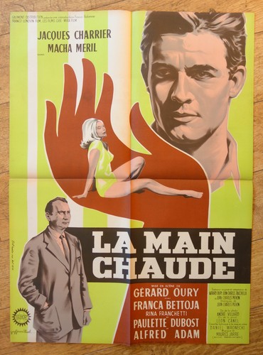Main chaude pin gerard oury - main,