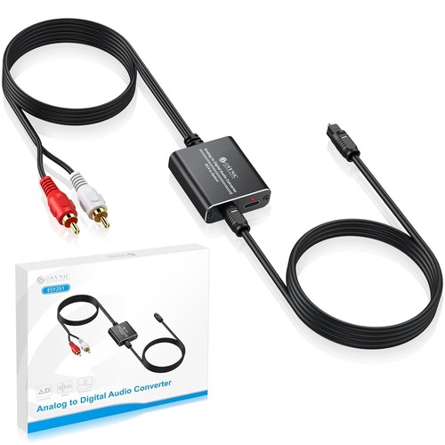 Convertisseur rca vers optique - rca,