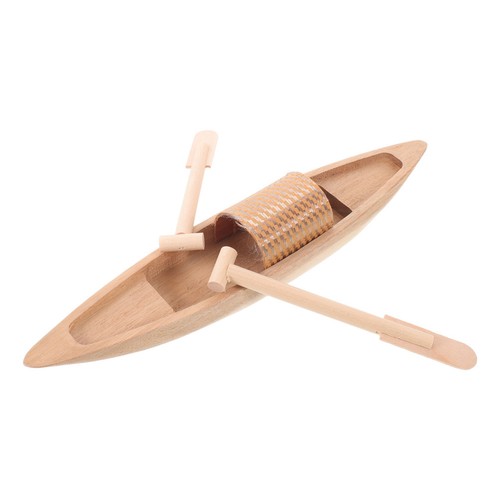 Maquette canoë bois - canoë,