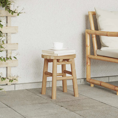 Tabouret bambou naturel - 30, x
