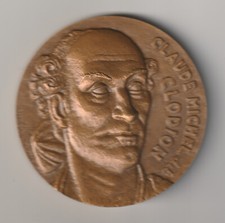 Médaille, SCULPTEUR CLAUDE MICHEL dit CLODION-Prix de Rome en Sculpture