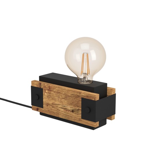 43469 lampe table bois - lampe, table,