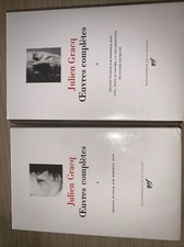 Pleiade Julien Gracq Œuvres Complètes Tomes I et II
