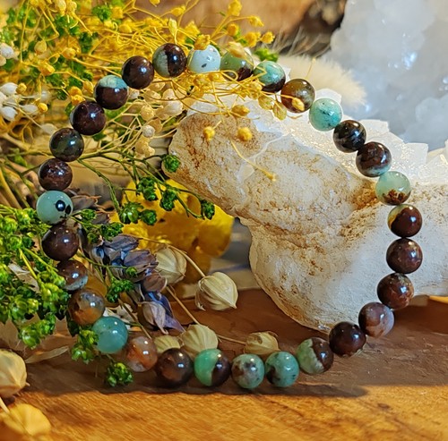 Bracelet chrysoprase - bracelet,