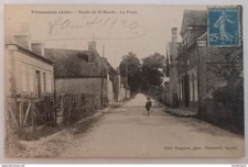 Villemoiron (Aube) - Route de Saint Mards en Othe - La Poste - Cachet de recette