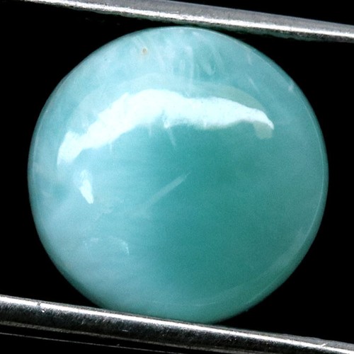 Larimar bleu clair cabochon - bleu,