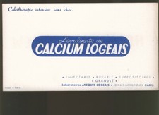 Buvard  -  CALCIUM LOGEAIS