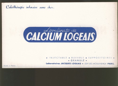 Buvard calcium logeais - -,