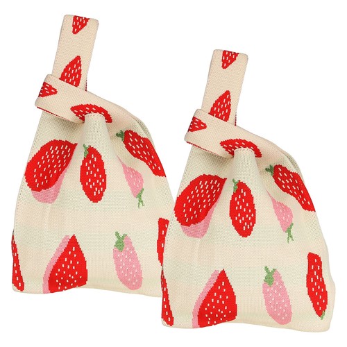 2pcs sac main tricot - sac,