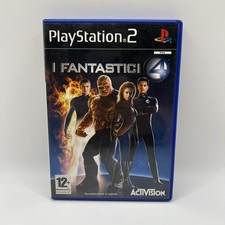 Les Fantastiques 4 PS2 Sony Playstation 2 PAL ITA Jeu Utilisé Italien COMPLET