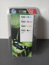Encre HP 940 Pack 4 Cartouches Black Yellow Magenta Cyan Pack Neuf Juin 2020